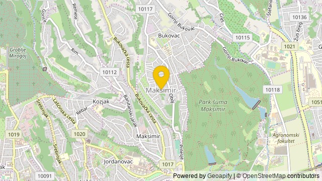 Position: Maksimir, Grad Zagreb - Appartement