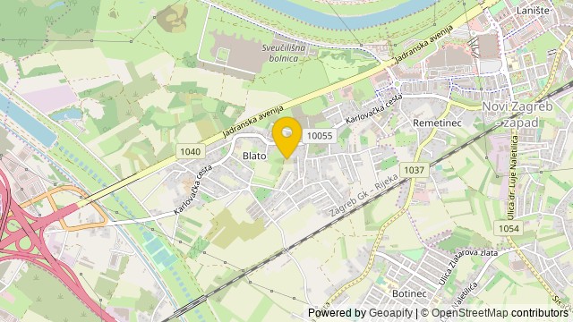 Poloha: Blato, Grad Zagreb - Apartmán