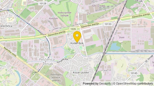 Ort: Kozari Bok, Grad Zagreb - Apartment