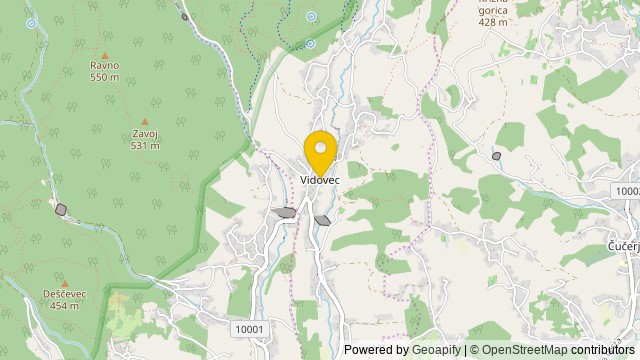 Position: Vidovec, Varaždinska - Terrain