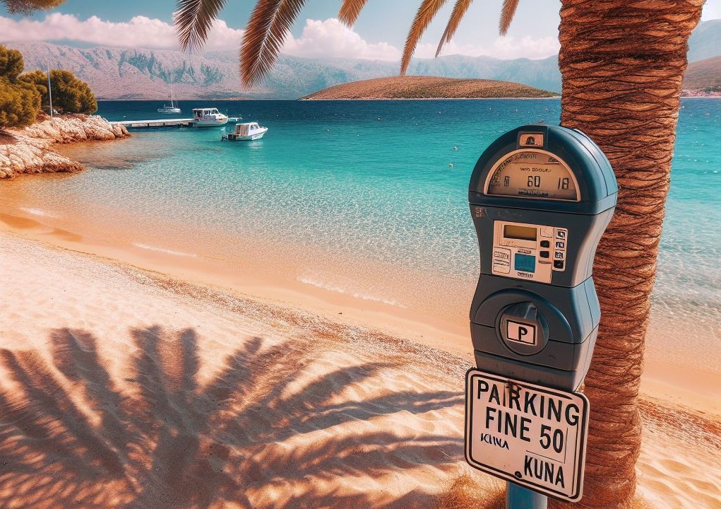 Multe per parcheggio in Croazia